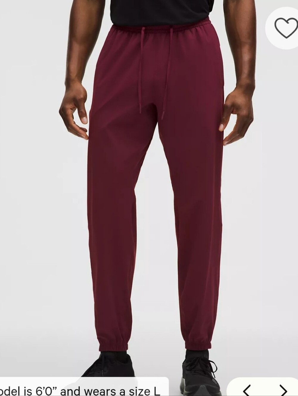 Lululemon Perforated Running Pant Regular Size L - Picture 9 of 12